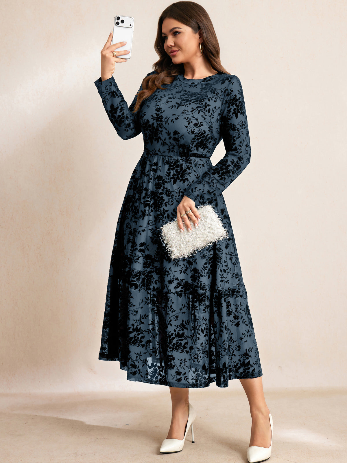 RWJ 6794 Blue Flocking Floral 1-2.jpg