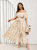 Beige Floral