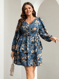 Dusty Blue Floral