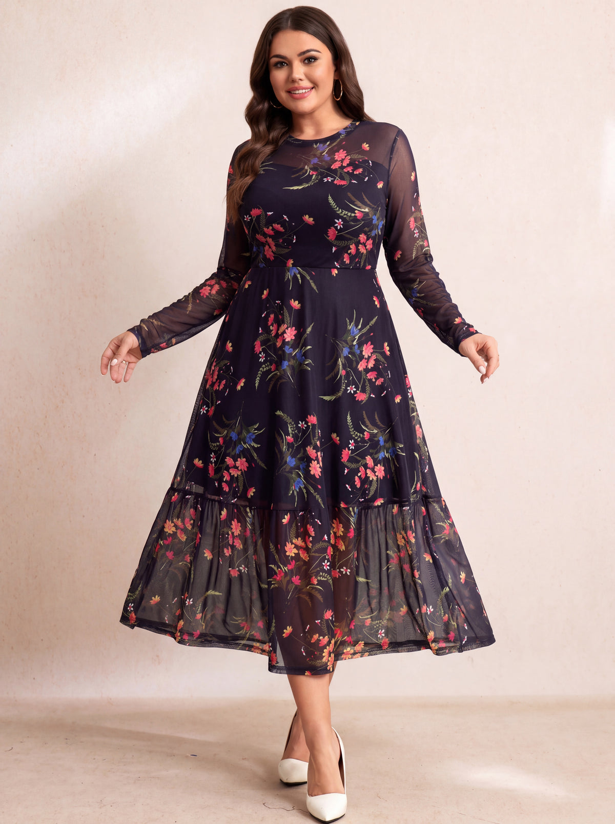 RWJ 6794 Black Pink Floral 3.jpg