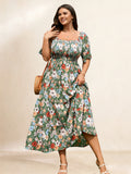 Green Floral