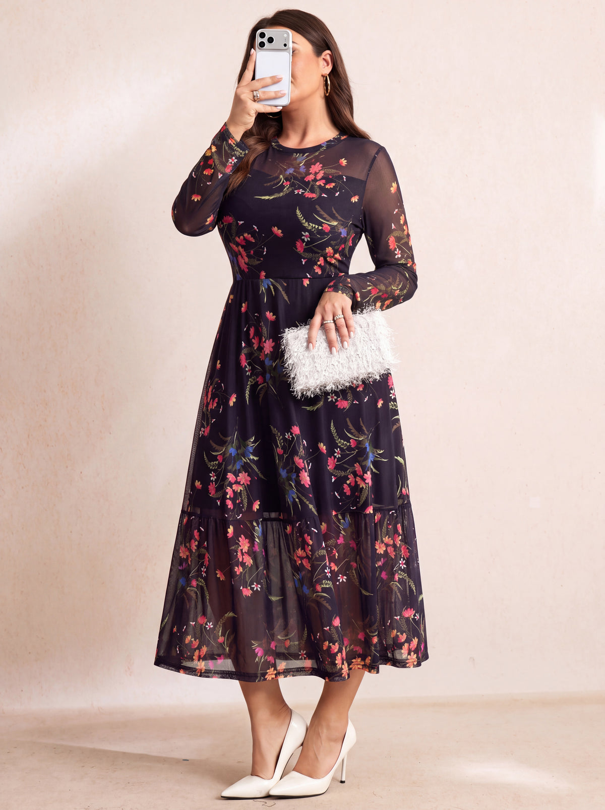RWJ 6794 Black Pink Floral 5.jpg