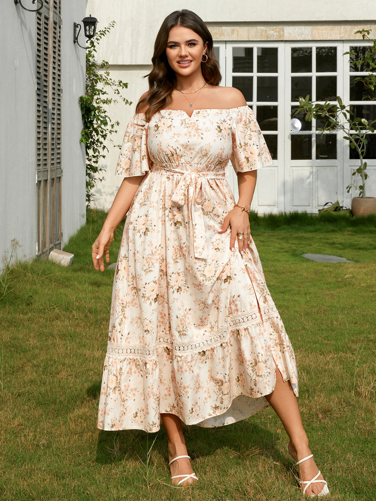 RWJ 6653 Beige Floral image 5