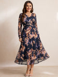 Blue Yellow Floral