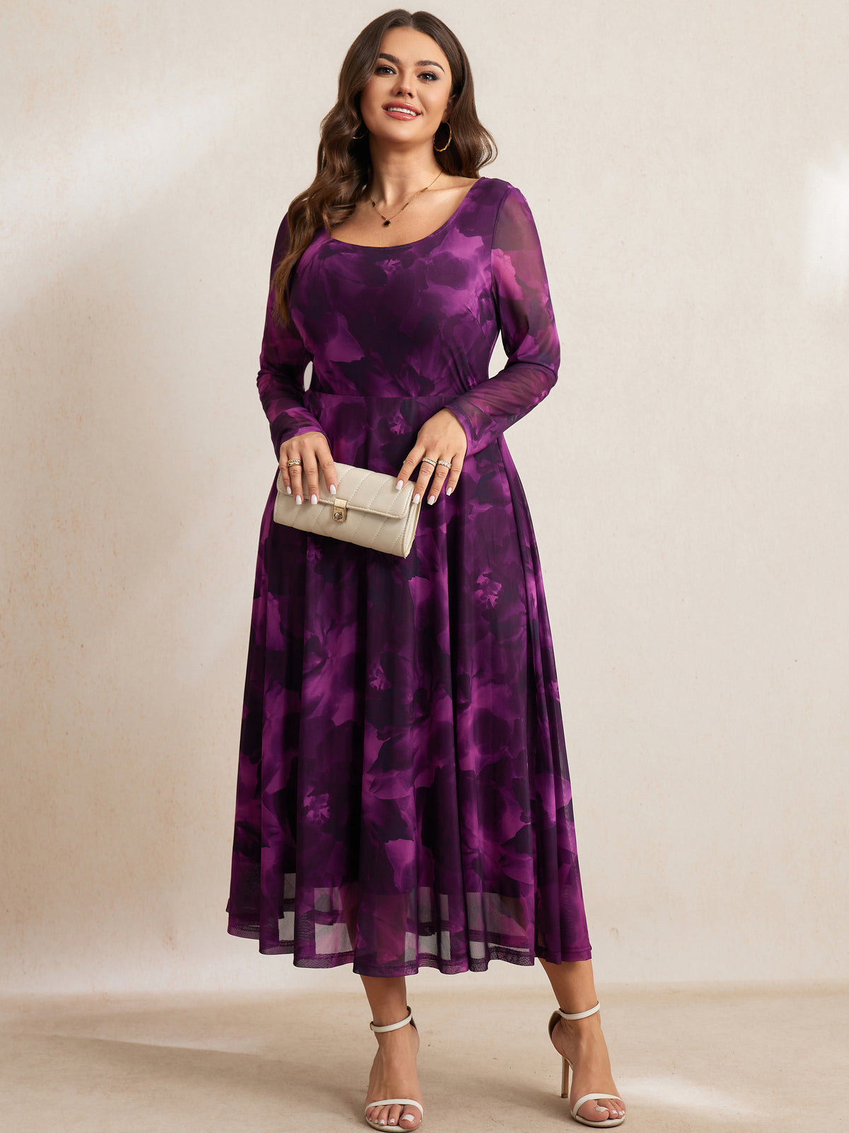 RWJ 6805 Purple Floral second image