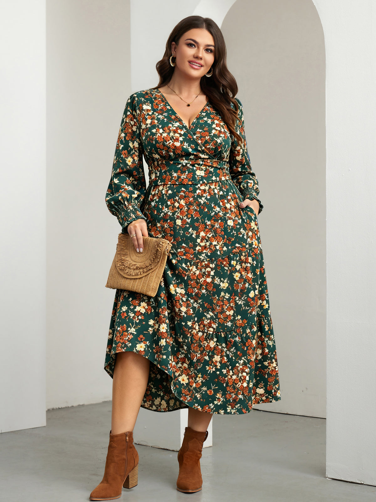 RWJ 6814 Green Floral 首.jpg