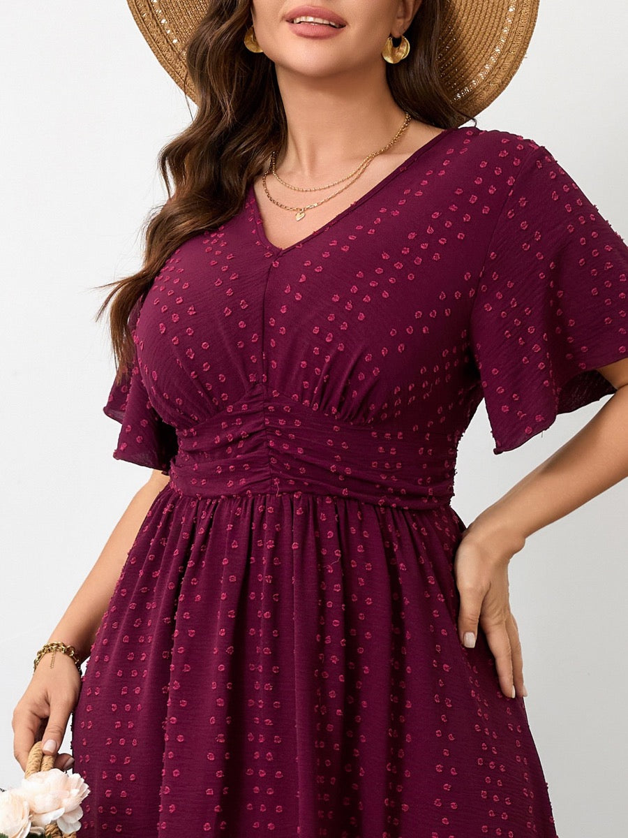 RWJ Curve Style 1006 Wine Red detail view