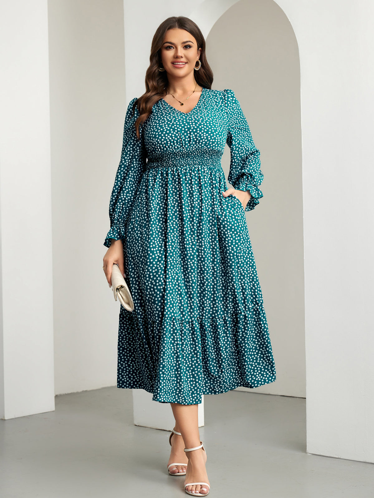 RWJ 6406 Floral Lake Blue product image