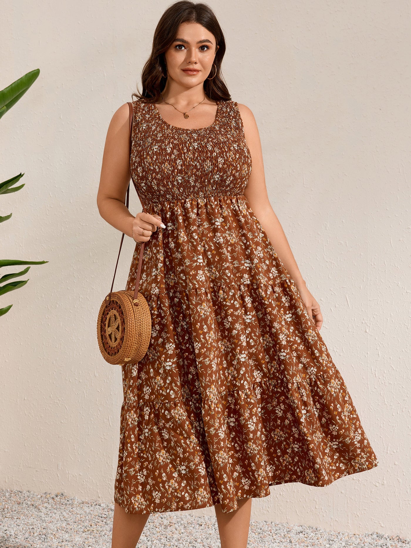 RWJ 6593 Brown Floral product image