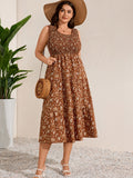 Brown Floral