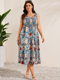 Multi Blue Floral