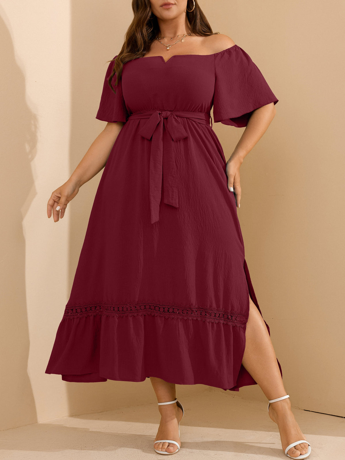RWJ 6653 Burgundy detail image