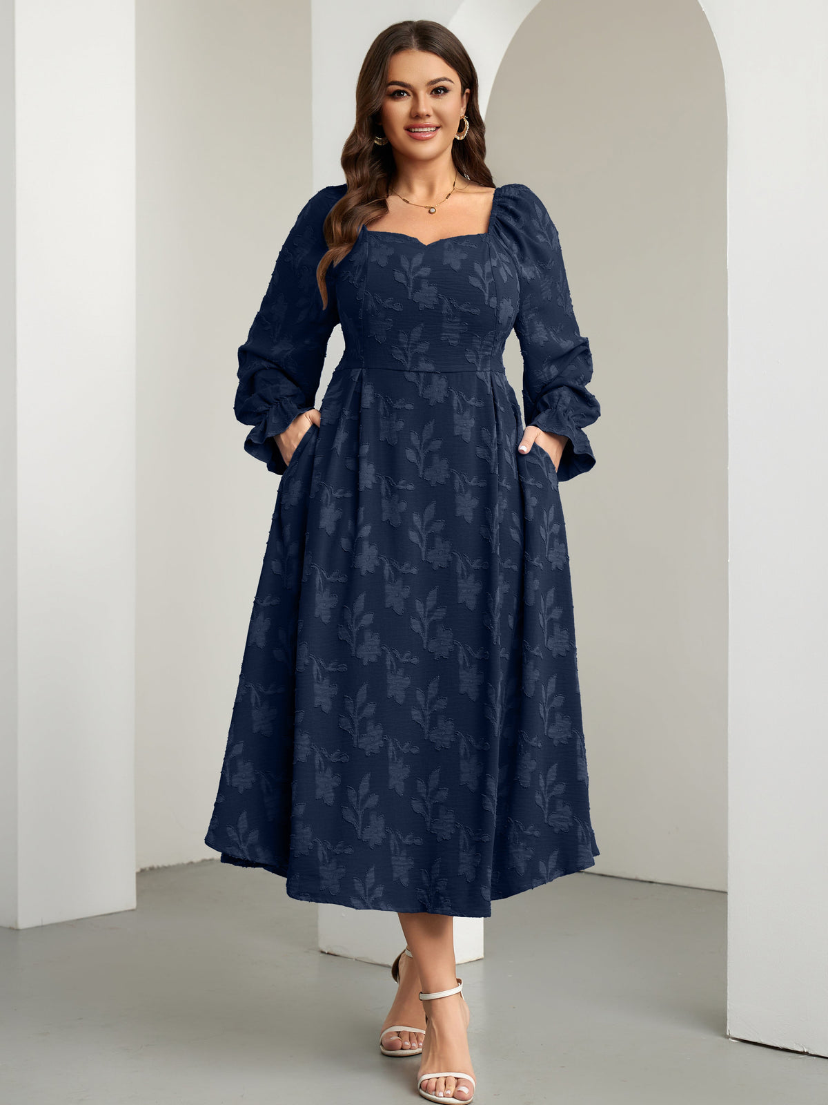 RWJ 6720 Floral Navy Blue product image