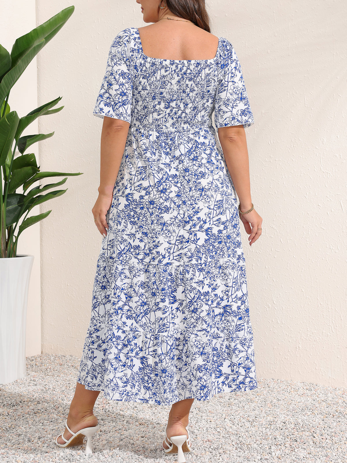 RWJ 6734 Blue White Floral product image 38