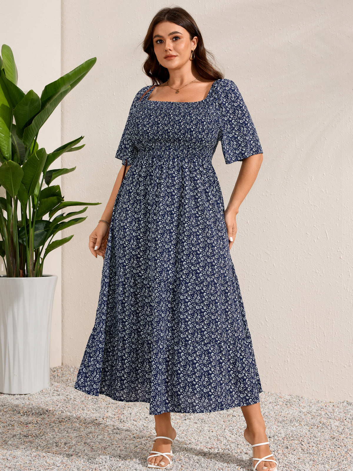 RWJ 6734 Dark Blue Floral product image 65