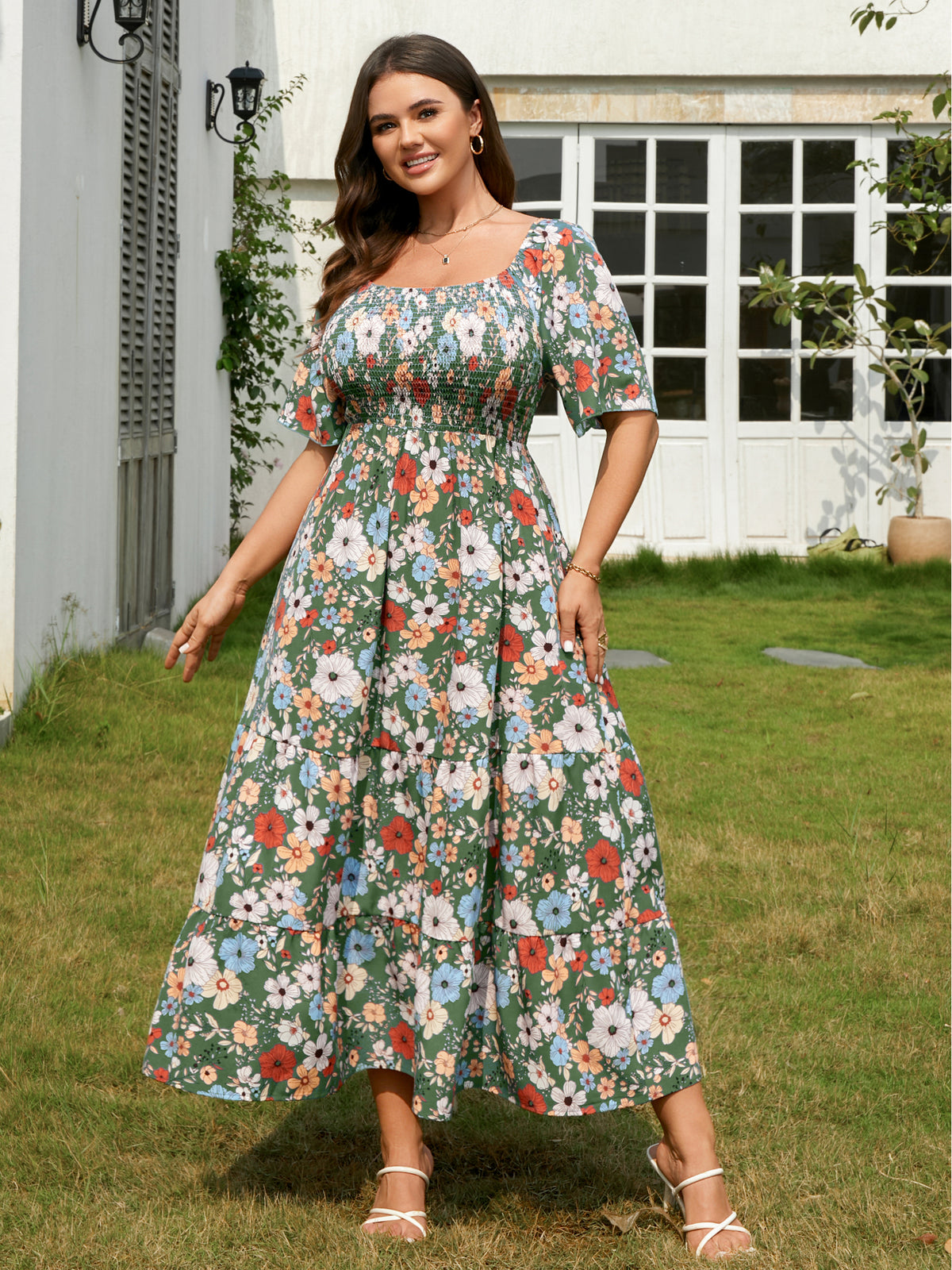 RWJ 6734 Green Floral product image 70