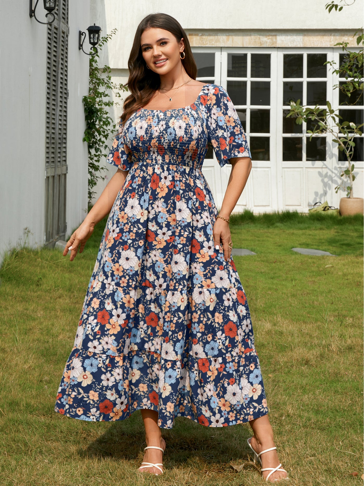RWJ 6734 Navy Blue Floral product image 88