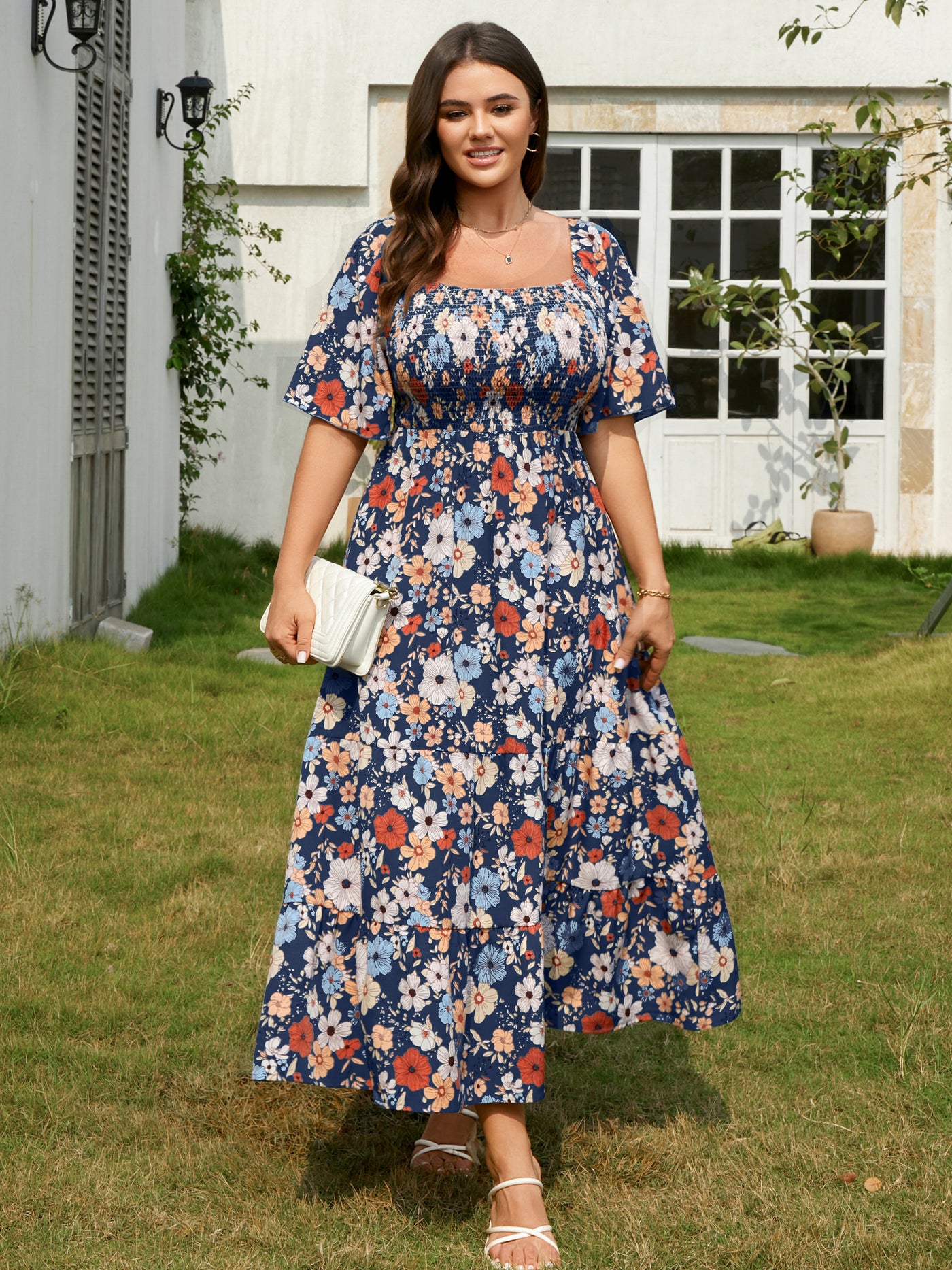 RWJ 6734 Navy Blue Floral product image 90