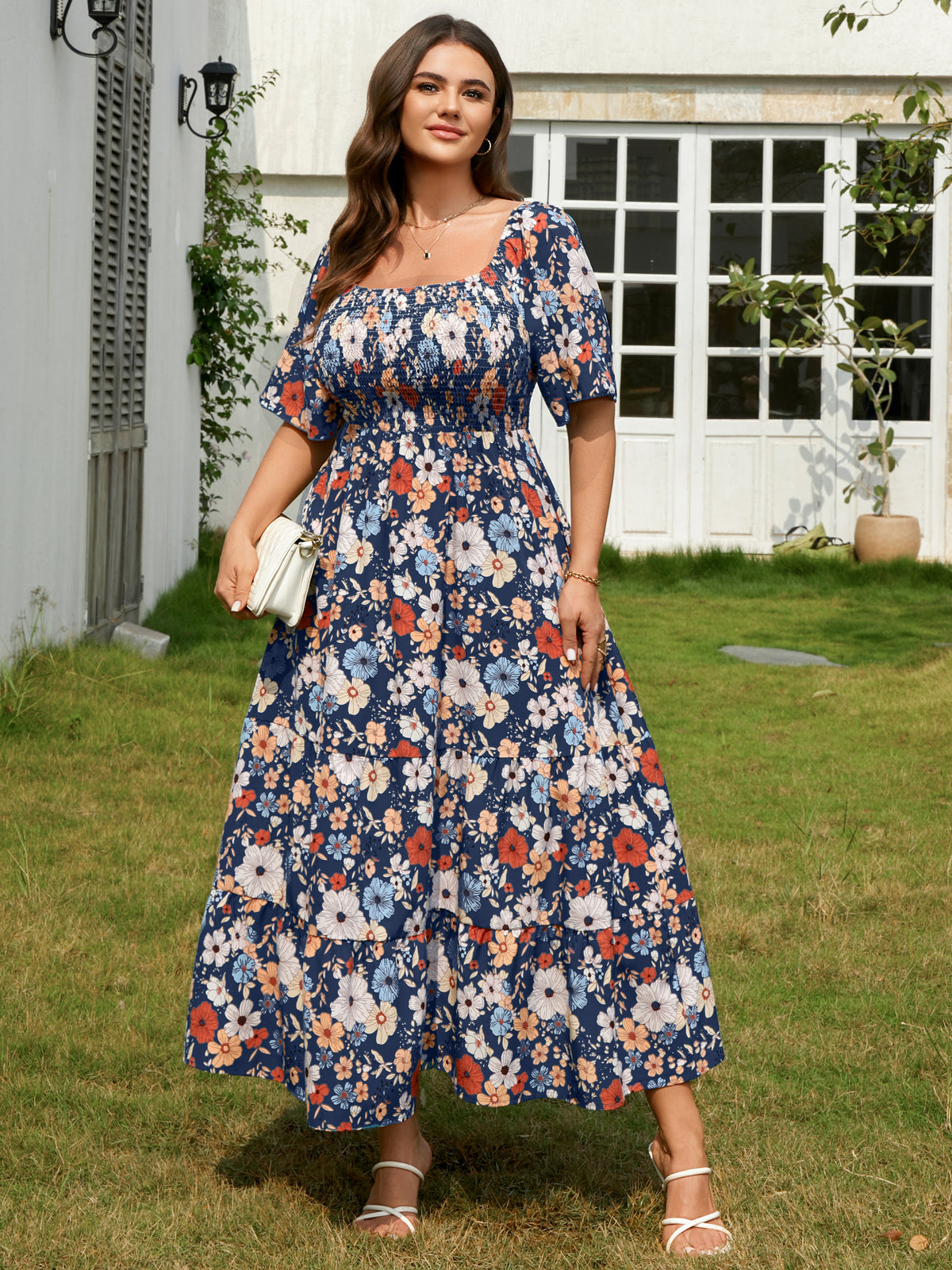 RWJ 6734 Navy Blue Floral product image 91