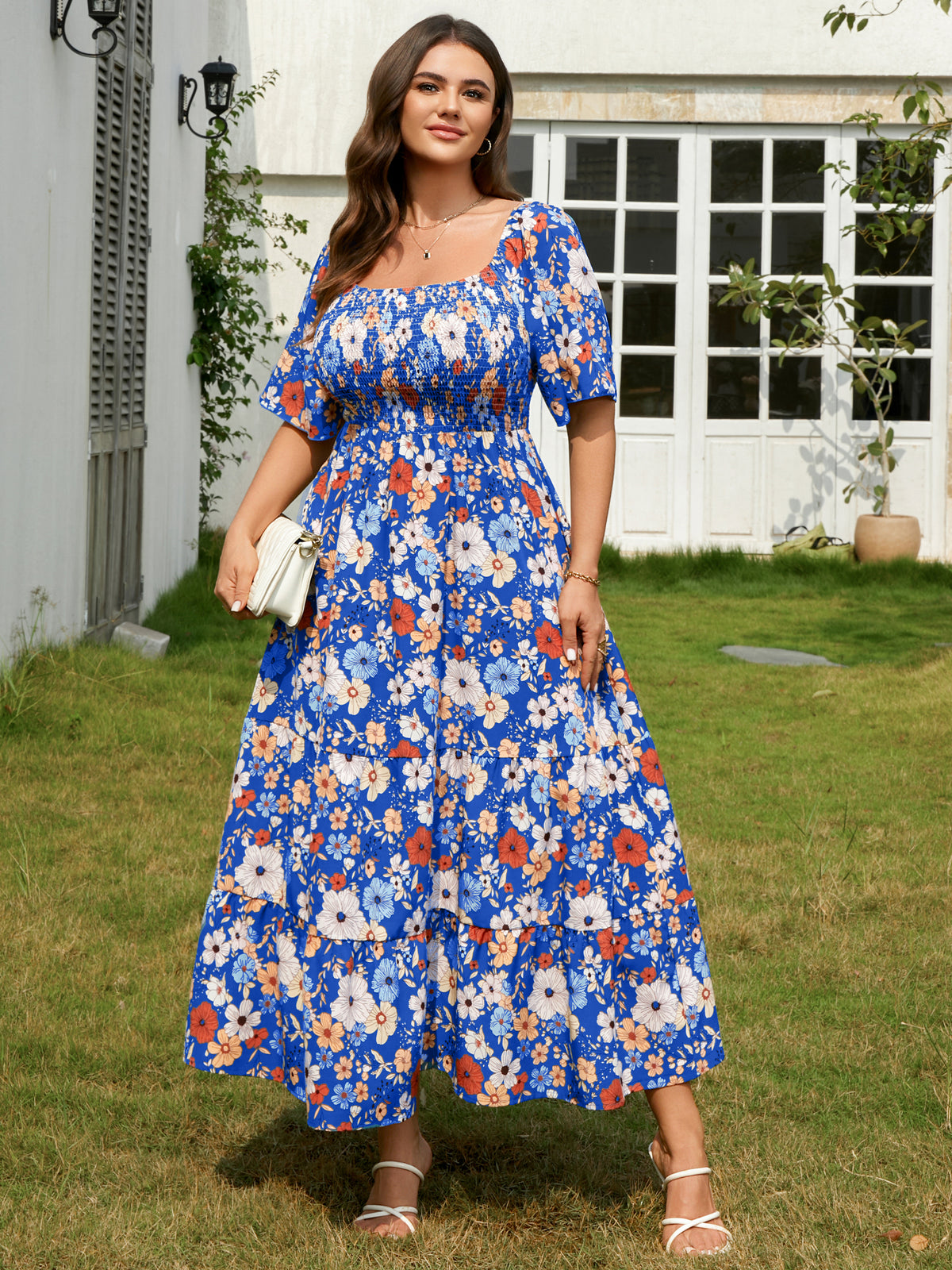 RWJ 6734 Royal Blue Floral product image 111