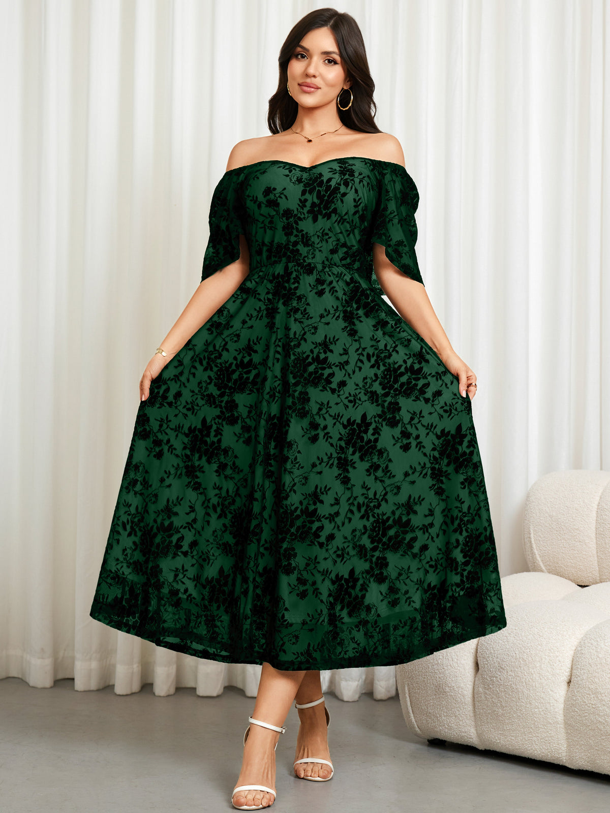 RWJ 6768 Emerald Green detail image