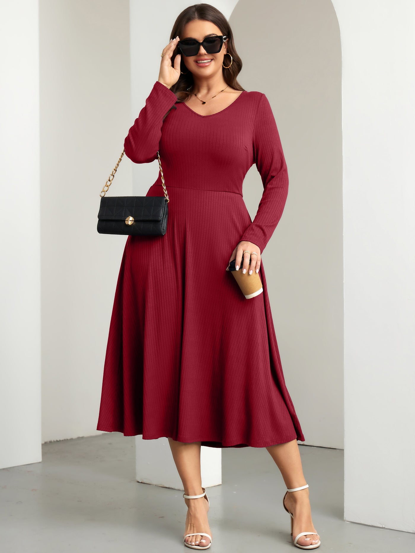 RWJ 6802 Wine Red detail image