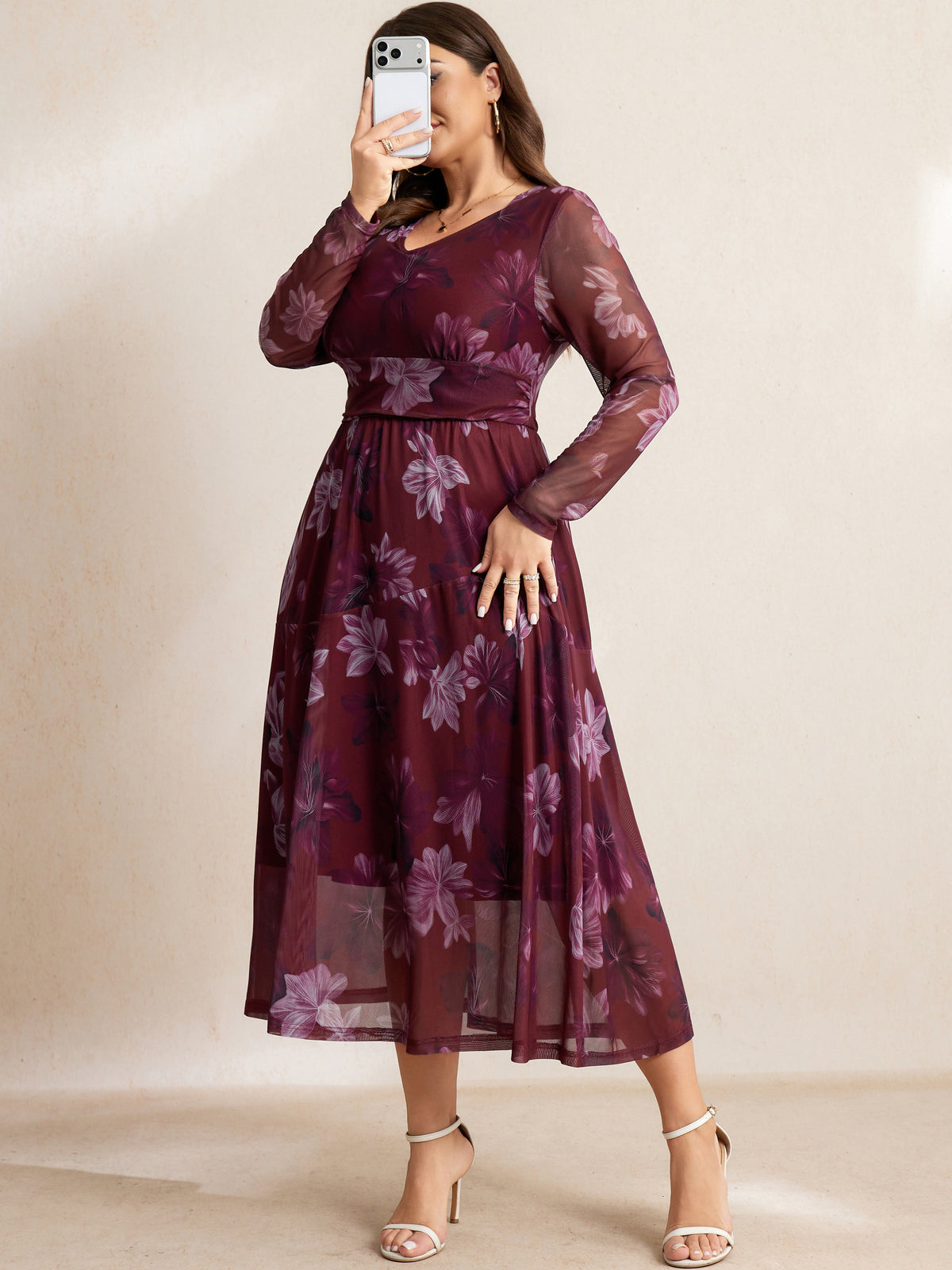 RWJ 6803 Red Floral product image