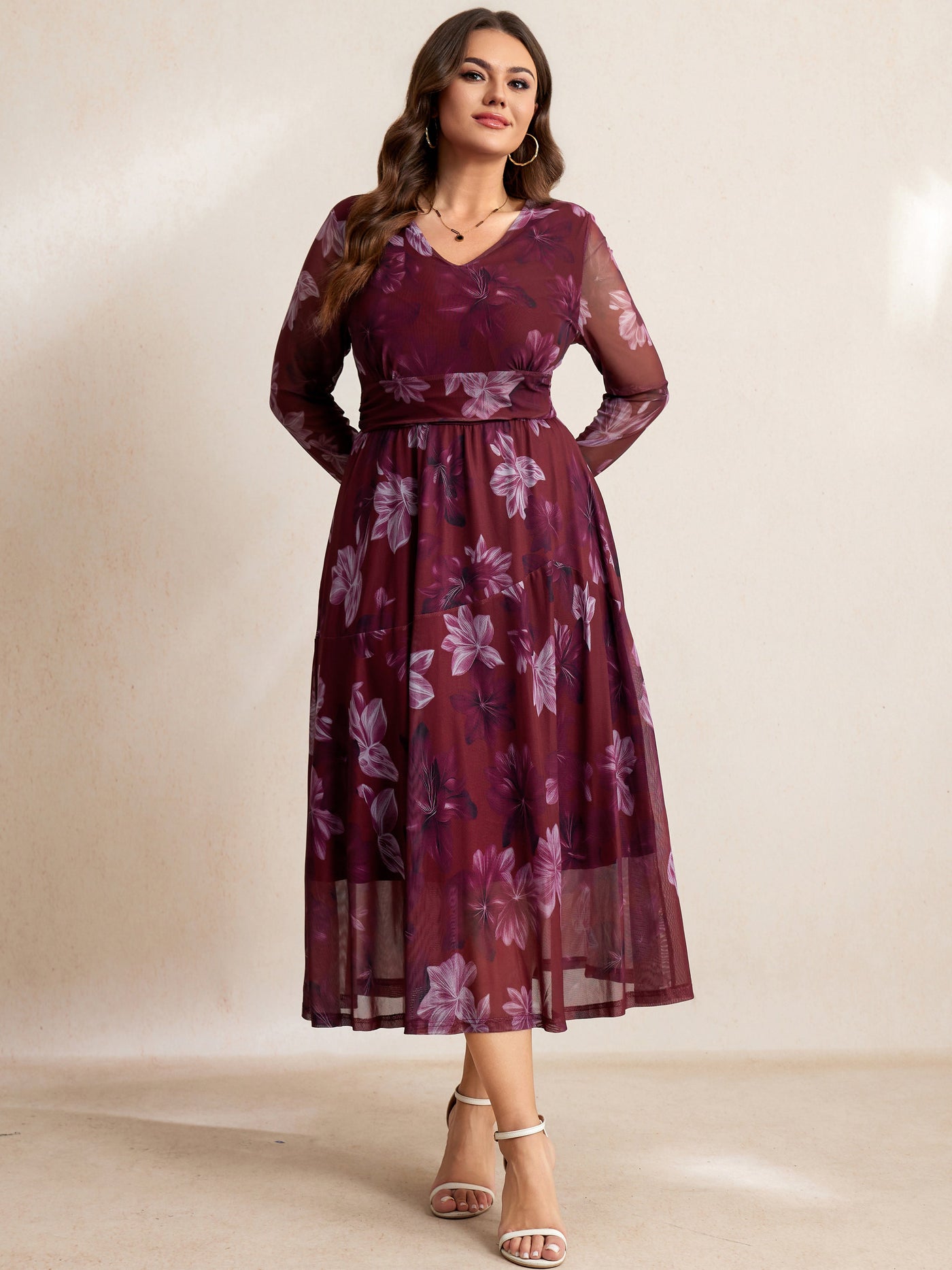 RWJ 6803 Red Floral product image