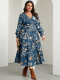 Dusty Blue Floral