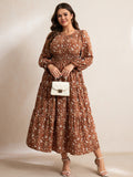 Brown Floral